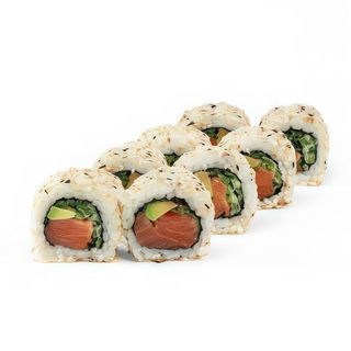 Рол Каліфорнія лосось кунжут (250г)