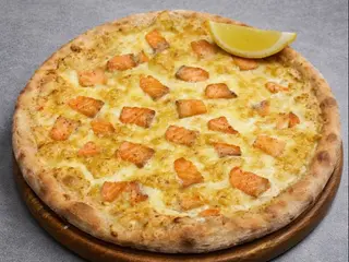 Піца з лососем (340г)