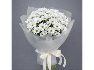 Букет з 7 ромашкових хризантем