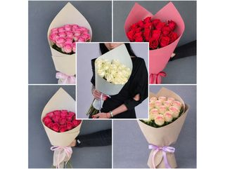 15 троянд (колір на вибір)