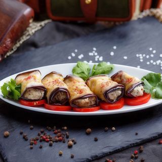 Рулетики з баклажанів (200г)