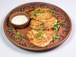 Деруни з картоплі