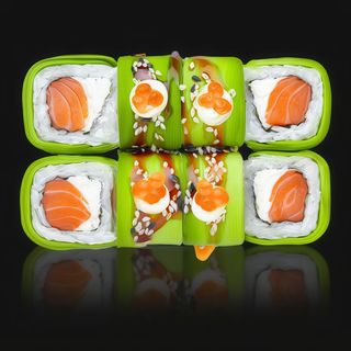 ФІЛАДЕЛЬФІЯ З ЛОСОСЕМ ТА АВОКАДО (300 г)