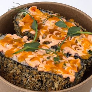 СУШІ БУРГЕР З ЛОСОСЕМ (420 г)