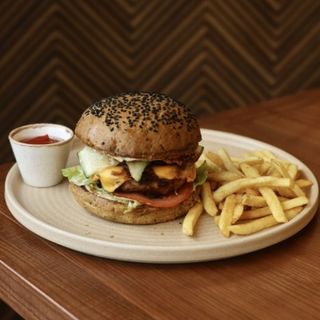 Наш бургер зі свининою