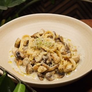 Паста дуже грибна