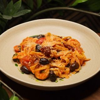 Паста з креветкою