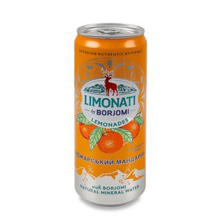 Лімонаті Боржомі 0,33 (з/б) Аджарський мандарин