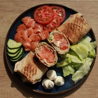 Шаурма З лососем