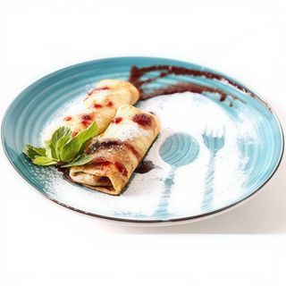Млинці з сиром і родзинками (150г)