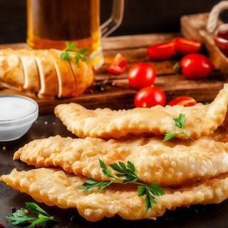 Чебурек з куркою