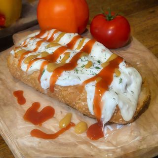 Хот-дог СУПЕР-СИРНИЙ