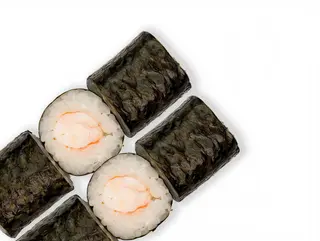 Макі-рол з королівською креветкою