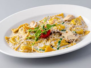 Равіолі з курячою печінкою і грибами (250г)