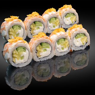 Рол Аляска кранч з манго та огірком (284г)