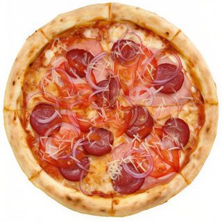 Піца Шинка і салямі (550г/30см)