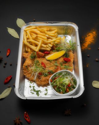 Шніцель Техаський з гострою сальсою (400г)