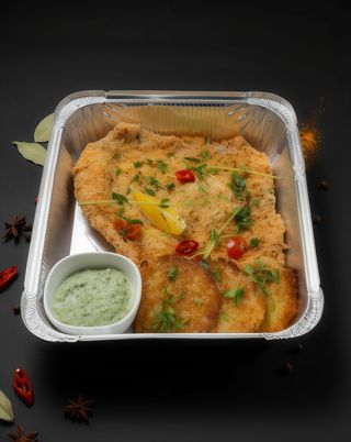 Шніцель Карпатський з дерунами (430г)