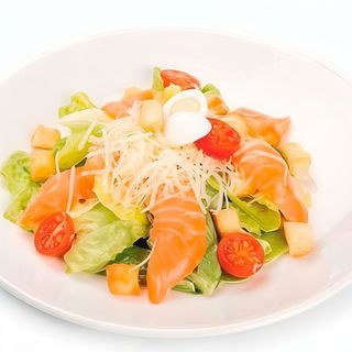Салат Цезаріон з лососем