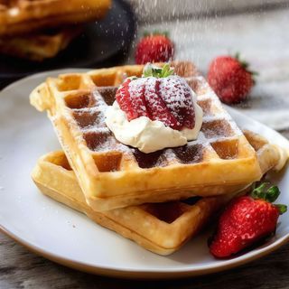 Гофра з сезонними фруктами