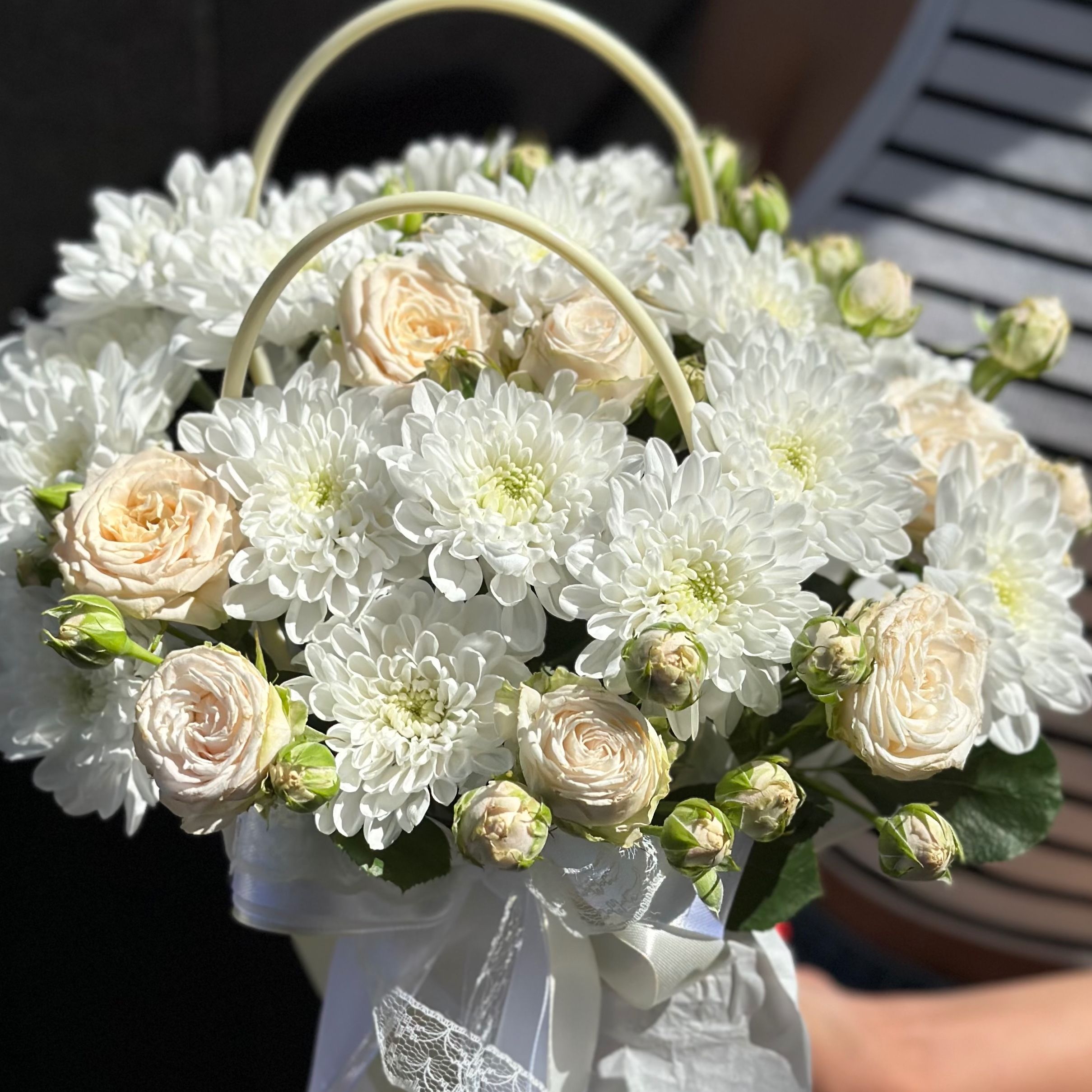 СУМОЧКИ ТА КОРЗИНОЧКИ З КВІТІВ