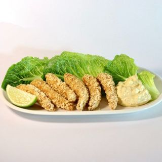 Креветки в панко з соусом тар-тар