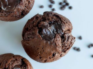 Мафін шок. з вишнею