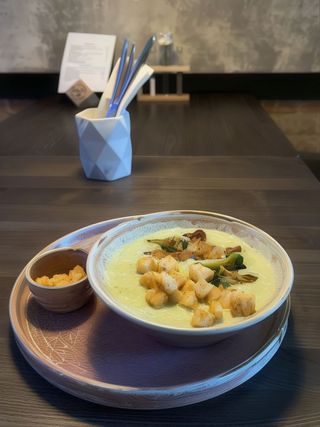 Крем суп з броколі з індичкою (300г)