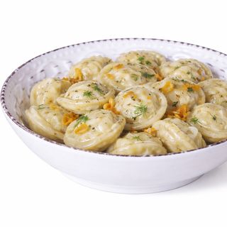 Пельмені з маслом