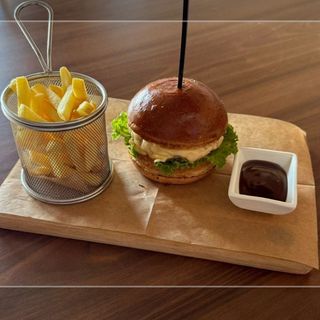 Бургер зі свинини