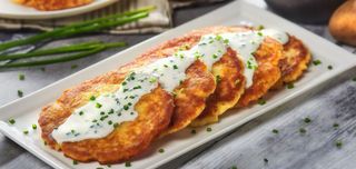 Деруни картопляні з м'ясом (250г)