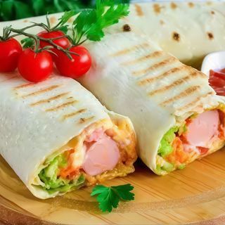 Сосиска в лаваші XL