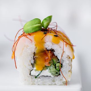 Філадельфія з креветкою (8шт/230г)