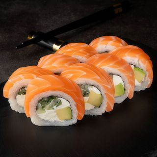 Філадельфія з Лососем 8шт/300грм