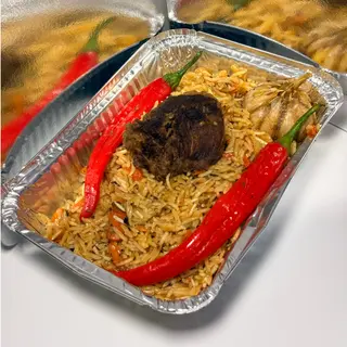 Плов з м'ясом