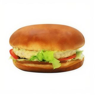 Бургер з курячою котлетою 