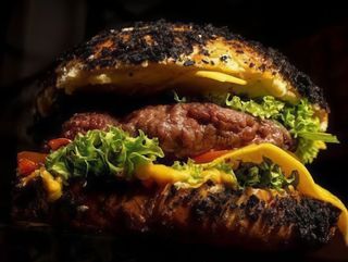 Бургер Black Punk (350g)