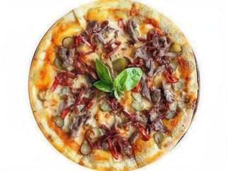 Піца з телятиною і в'яленими томатами (30см)