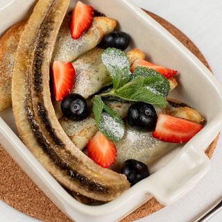 Млинці з нутеллою та бананом (180г)