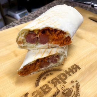 Хот-Дог в Лаваші Мисливський XXL (450г)