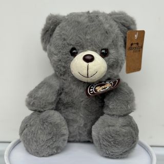 Мʼяка іграшка ведмедик сірий 