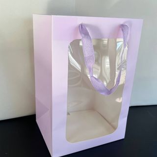 Сумочка переноска, рожева висока