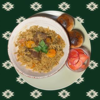 Плов з телятиною та курагою (300/80/50)