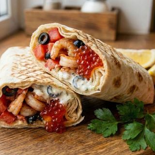 "Креветка шаурма"