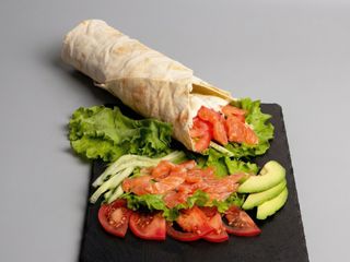 Шаурма з малосольним Лососем