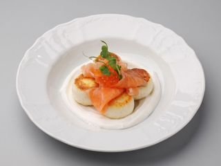 Сирники з лососем