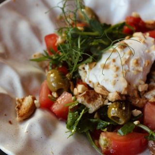 Салат з печеним перцем