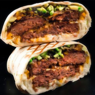 Мексиканський Бургер Карлос з картоплею фрі (600г)