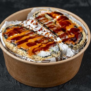 Суші бургер з креветкою