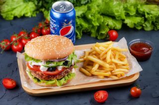 Бургер-меню Грецький (445г)